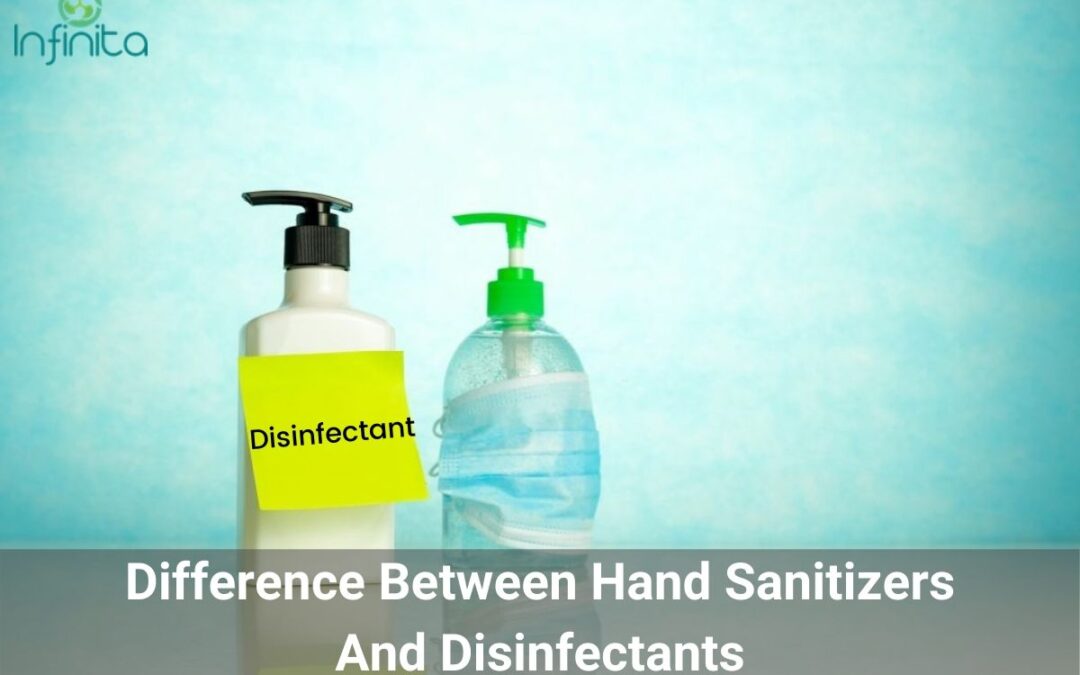 How Are Hand Sanitizers Different From Disinfectants?