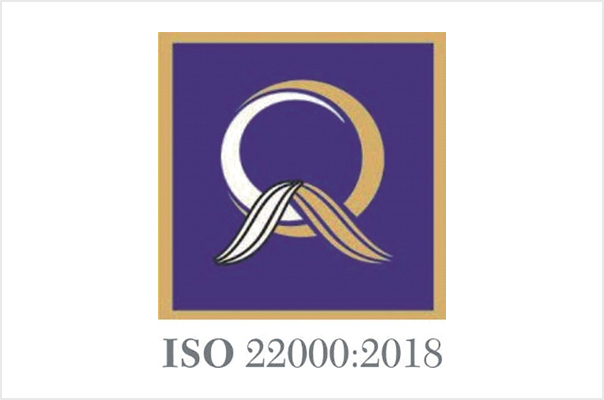 ISO 22000 : 2018 Certificate